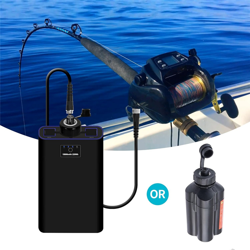 Fishing Equipment Daiwa - A74E-Electric Reel Battery Power Cable For