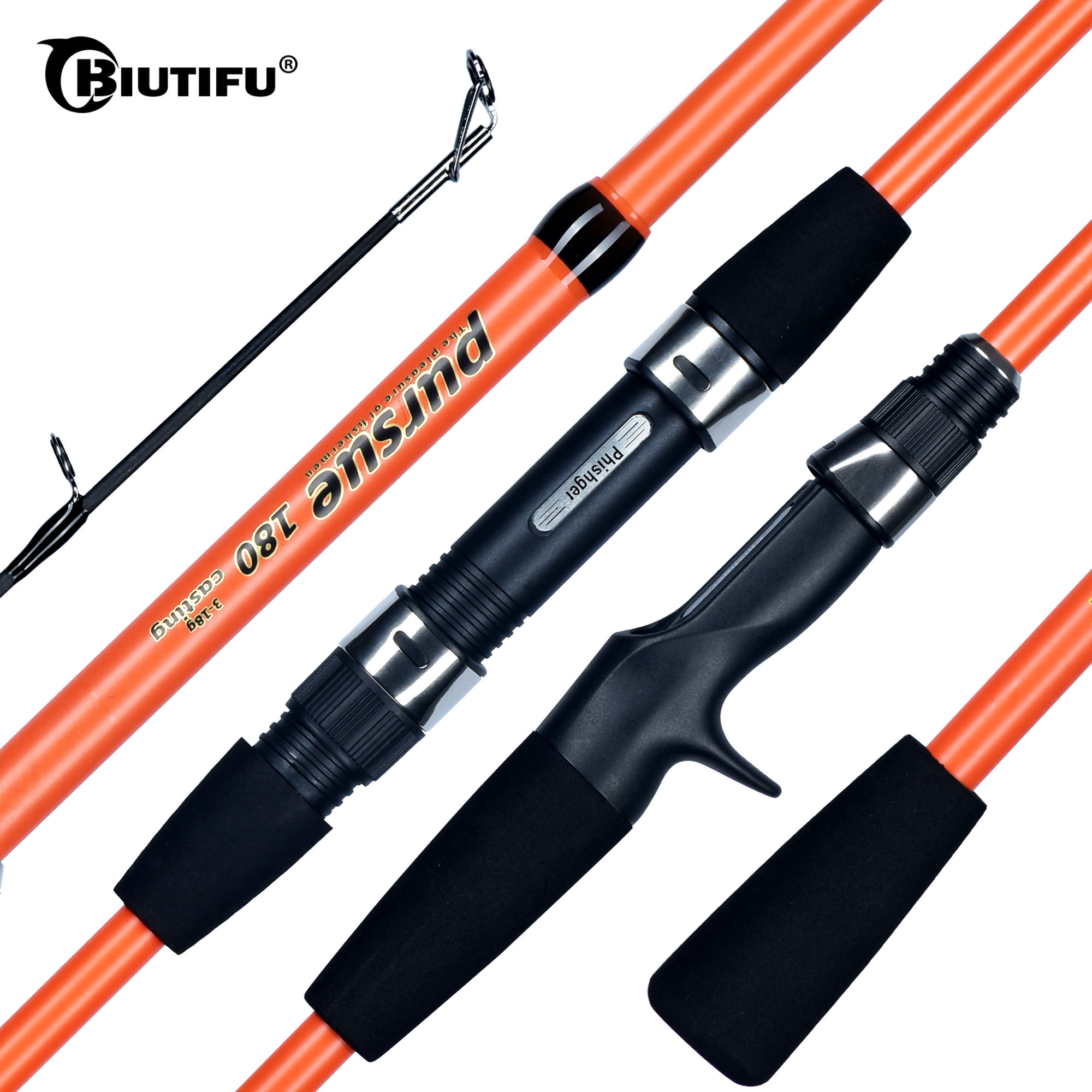 Fishing Equipment Daiwa - BIUTIFU-Spinning Casting Mini Rock Fishing Rod