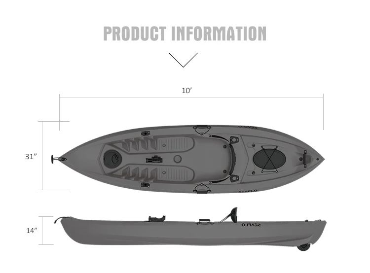 10ft 1 Person HDPE Plastic Boa - Fishing Equipment Us recensie en prijs