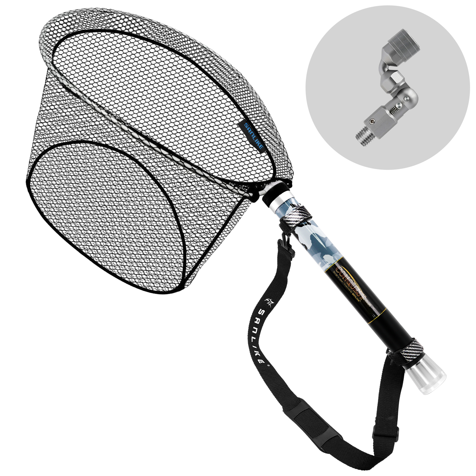 SANLIKE Fishing Net Glass Fibr - Landing Net Telescopic recensie en prijs