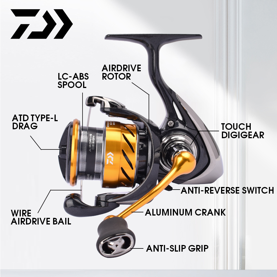 2024 DAIWA Fishing Spinning Re - Fishing Equipment Daiwa recensie en prijs