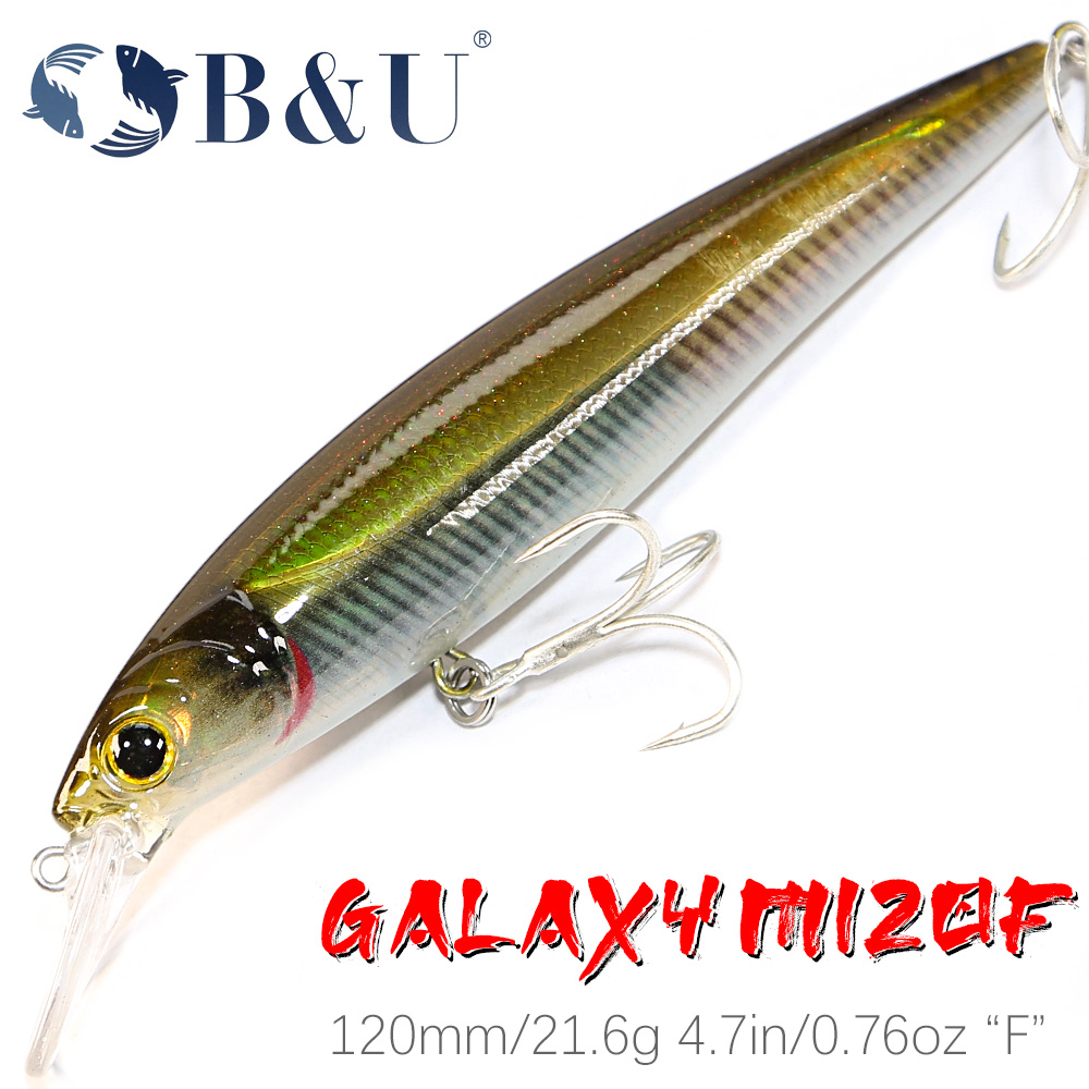 B&U Minnow Jerkbait Lure Artif - Fishing Equipment Daiwa recensie en prijs