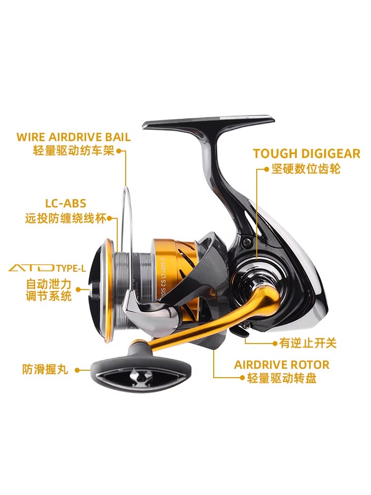 24 DAIWA REVROS CS LT Spinning - Fishing Equipment Daiwa recensie en prijs
