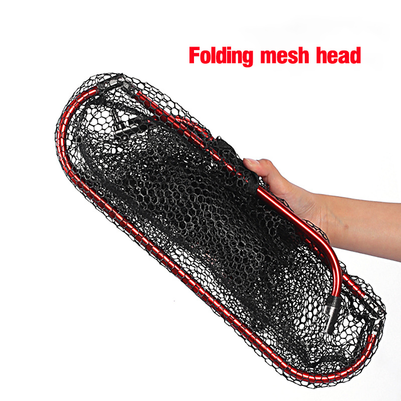 Aluminum Alloy Rubber Coated F - Landing Net Telescopic recensie en prijs