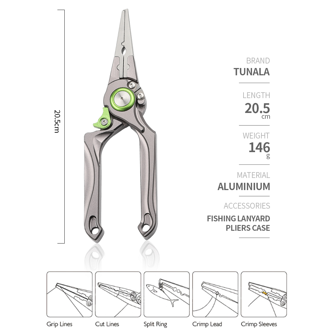 Full Aluminum Hook Removal Sal - Fishing Hook recensie en prijs