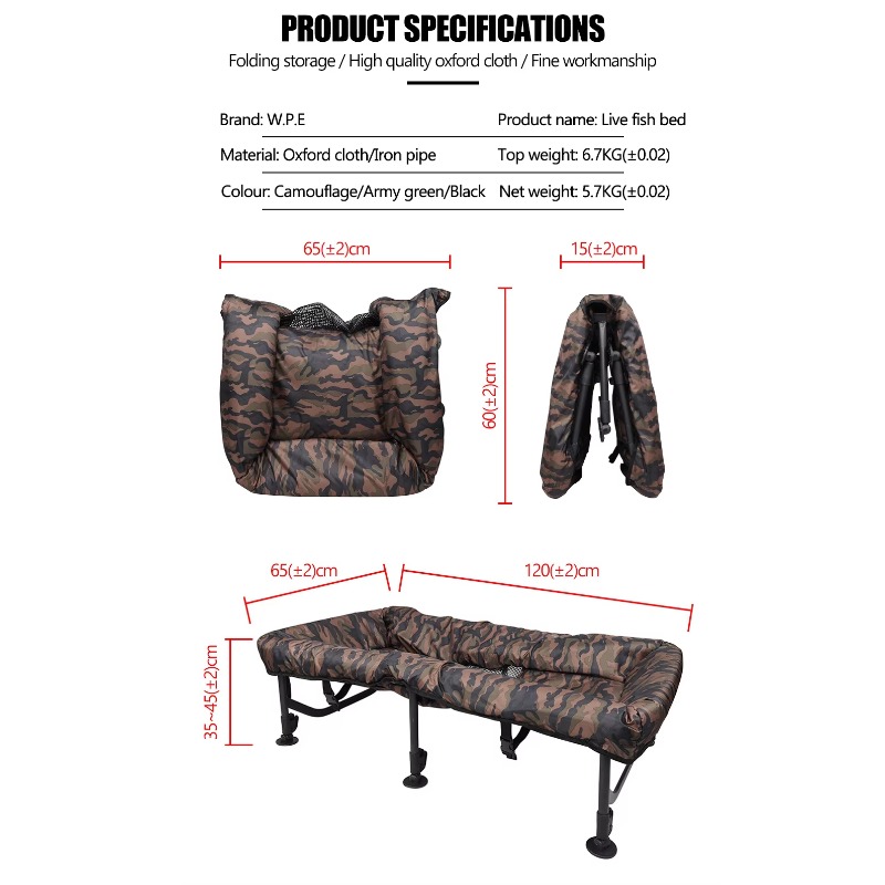 Oxford Cloth Steel Pipe 120cm  - Fishing Equipment Us recensie en prijs