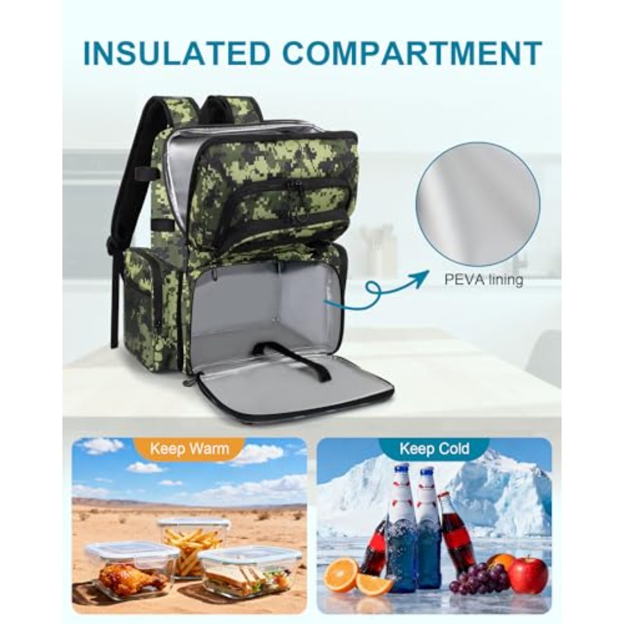 Fishing Backpack with Rod Hold - Fishing Equipment Us recensie en prijs