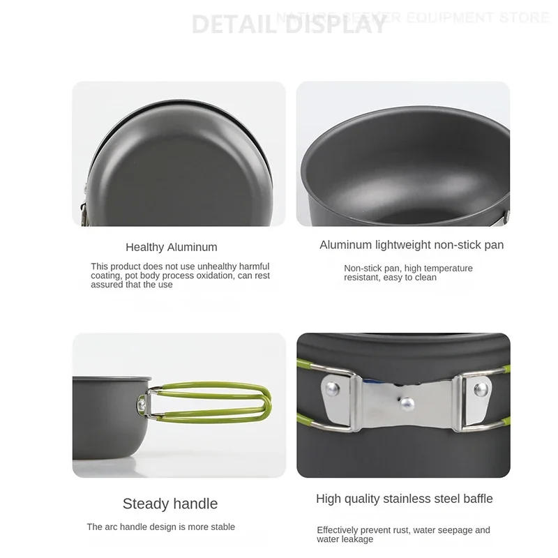 Camping Tableware Kit Outdoor  - Fishing Equipment Kitchener recensie en prijs