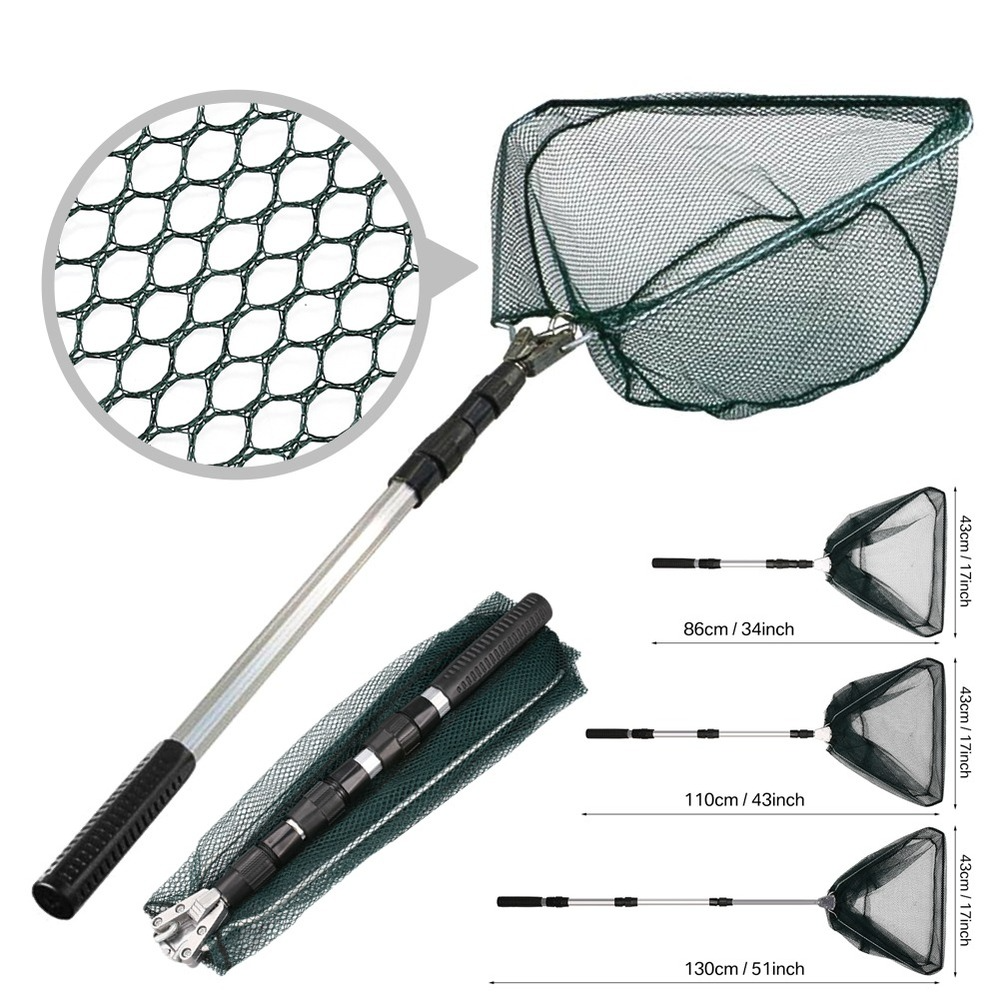Fishing Landing Net Aluminum A - Landing Net Telescopic recensie en prijs